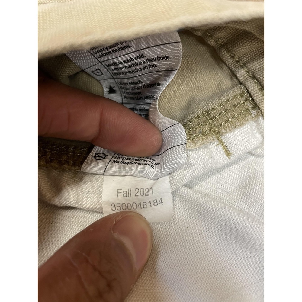 Carhartt Rugged Flex Canvas Work Pants Mens 34x34 Khaki‎ Tan Relaxed Fit 102291 - Picture 11 of 16